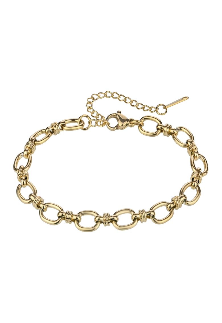 Bratara din otel inoxidabil placata cu aur de 18K