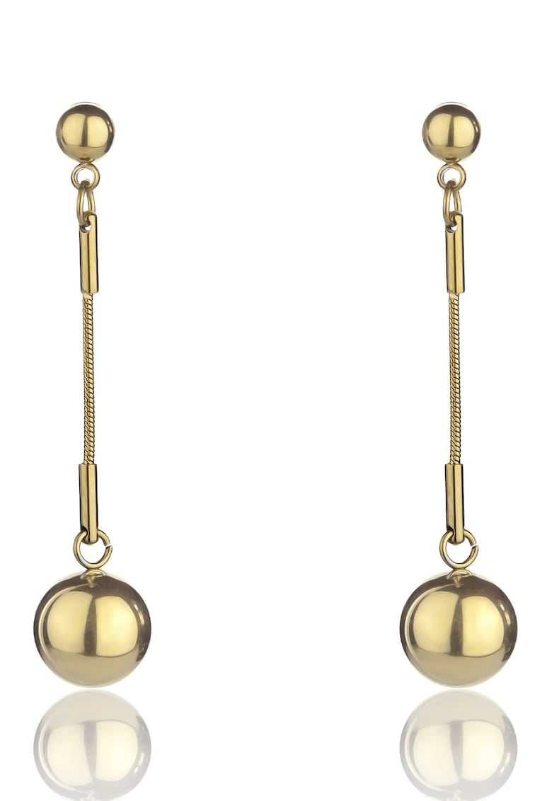 Cercei placati cu aur de 18K Amanda Cercei placati cu aur de 18K Amanda