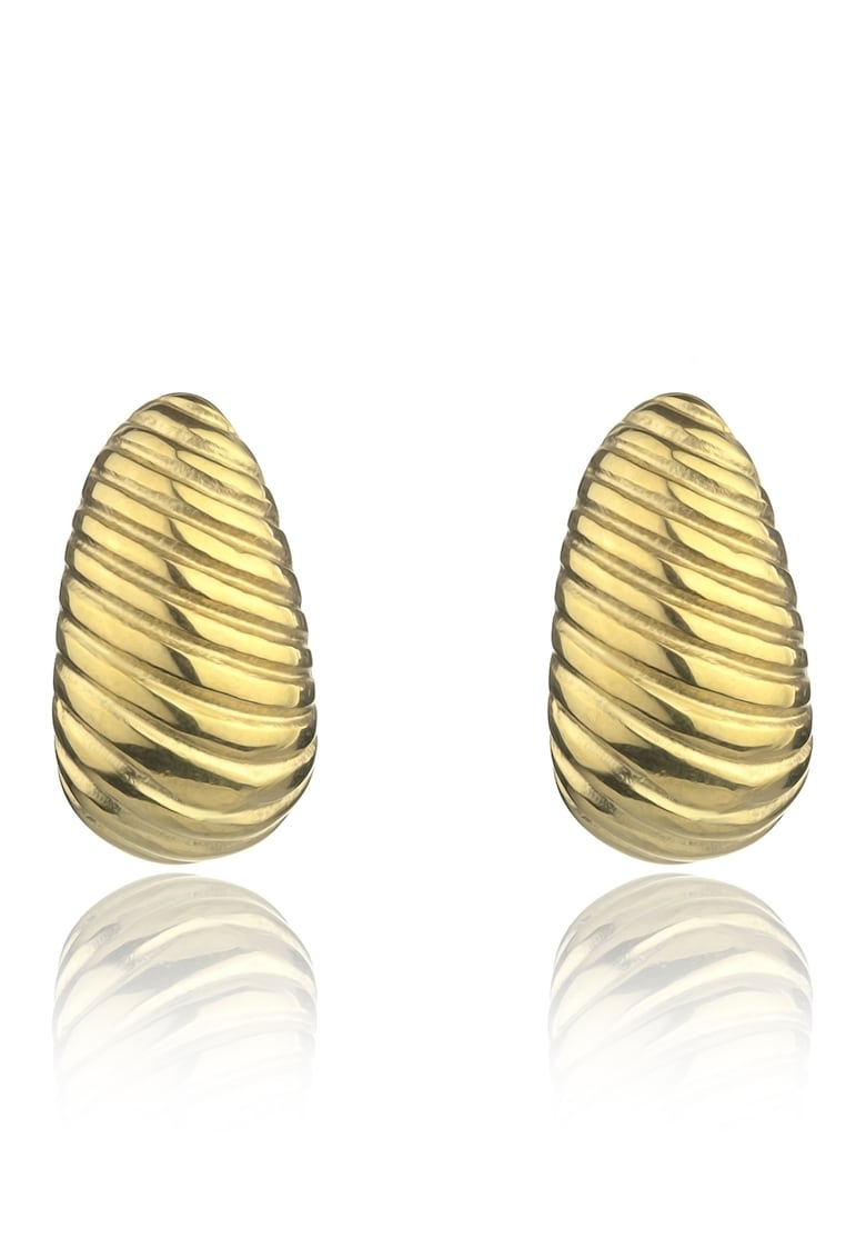 Cercei placati cu aur de 18K