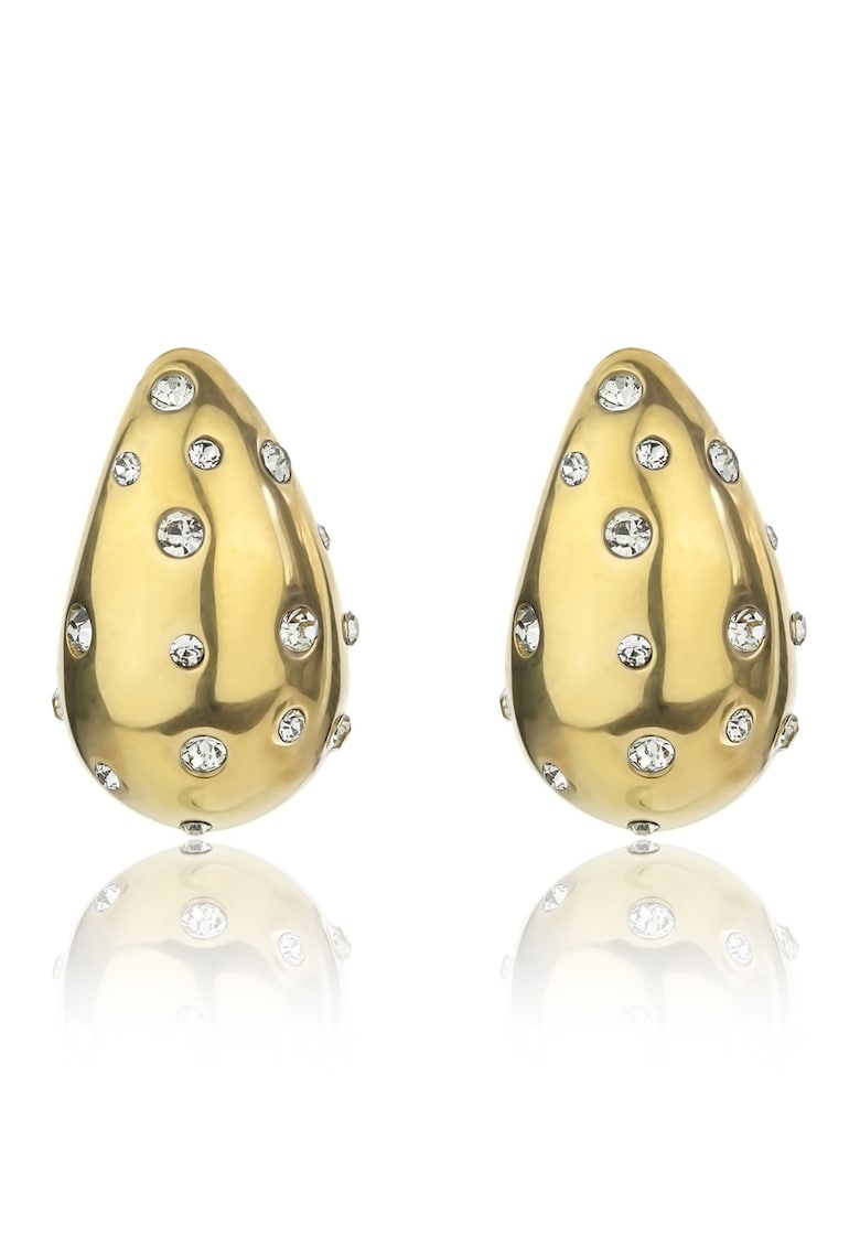 Cercei placati cu aur de 18K