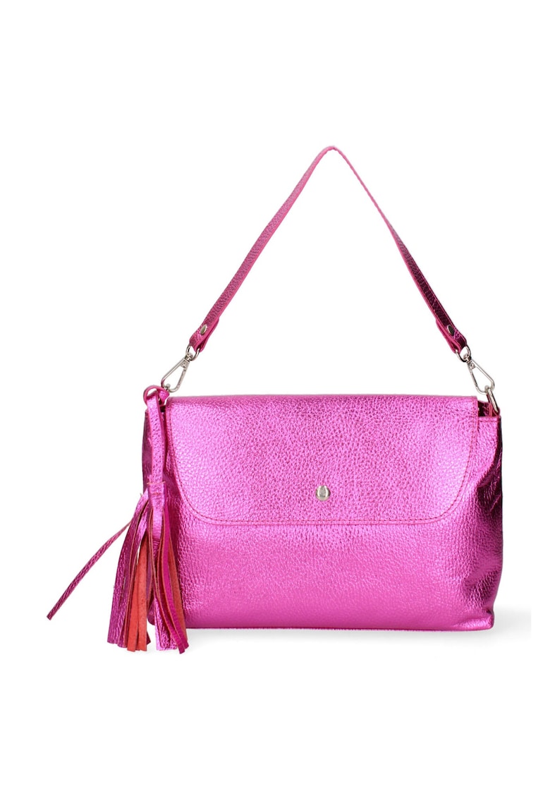 Geanta plic de piele cu canaf