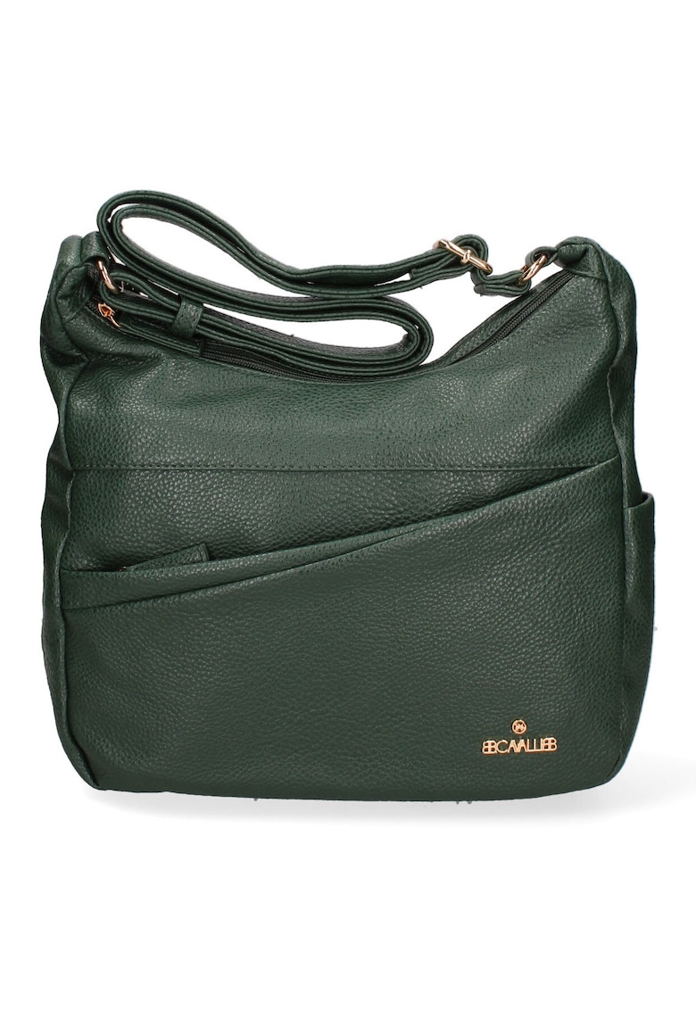 Geanta crossbody din piele ecologica - Verde