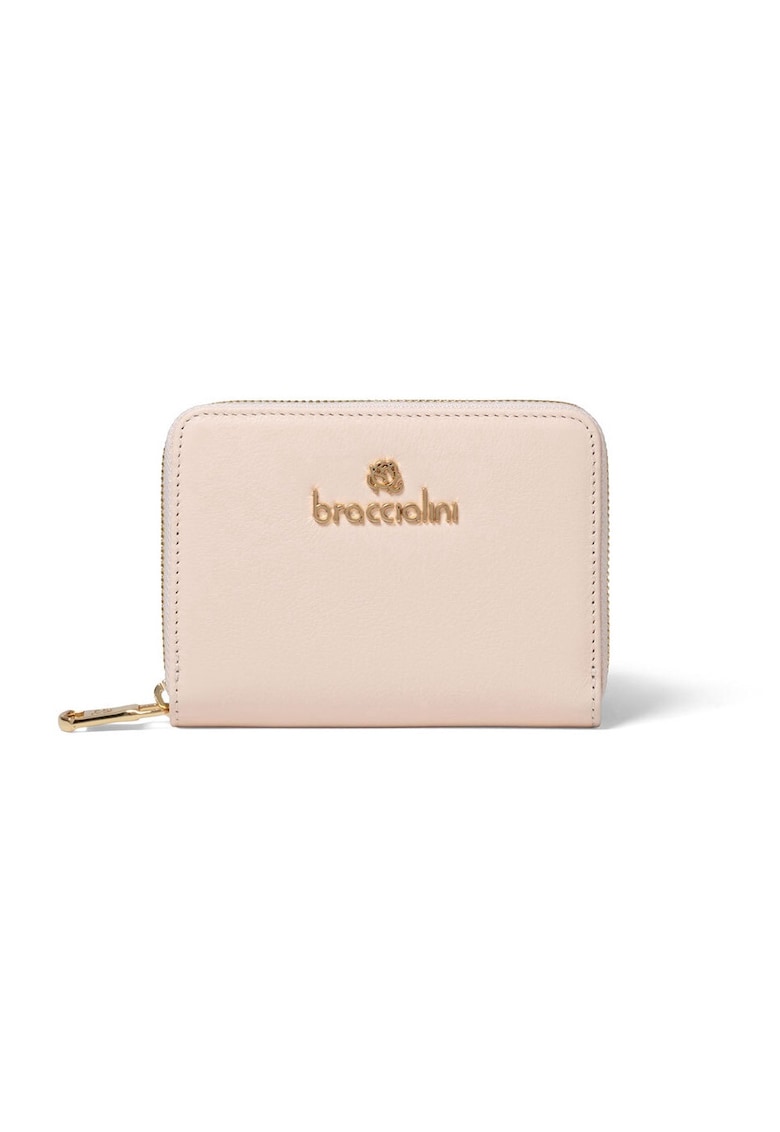 Portofel din piele cu fermoar