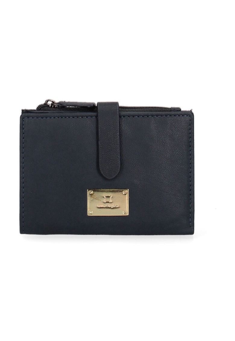 Portofel din piele cu compartimente multiple