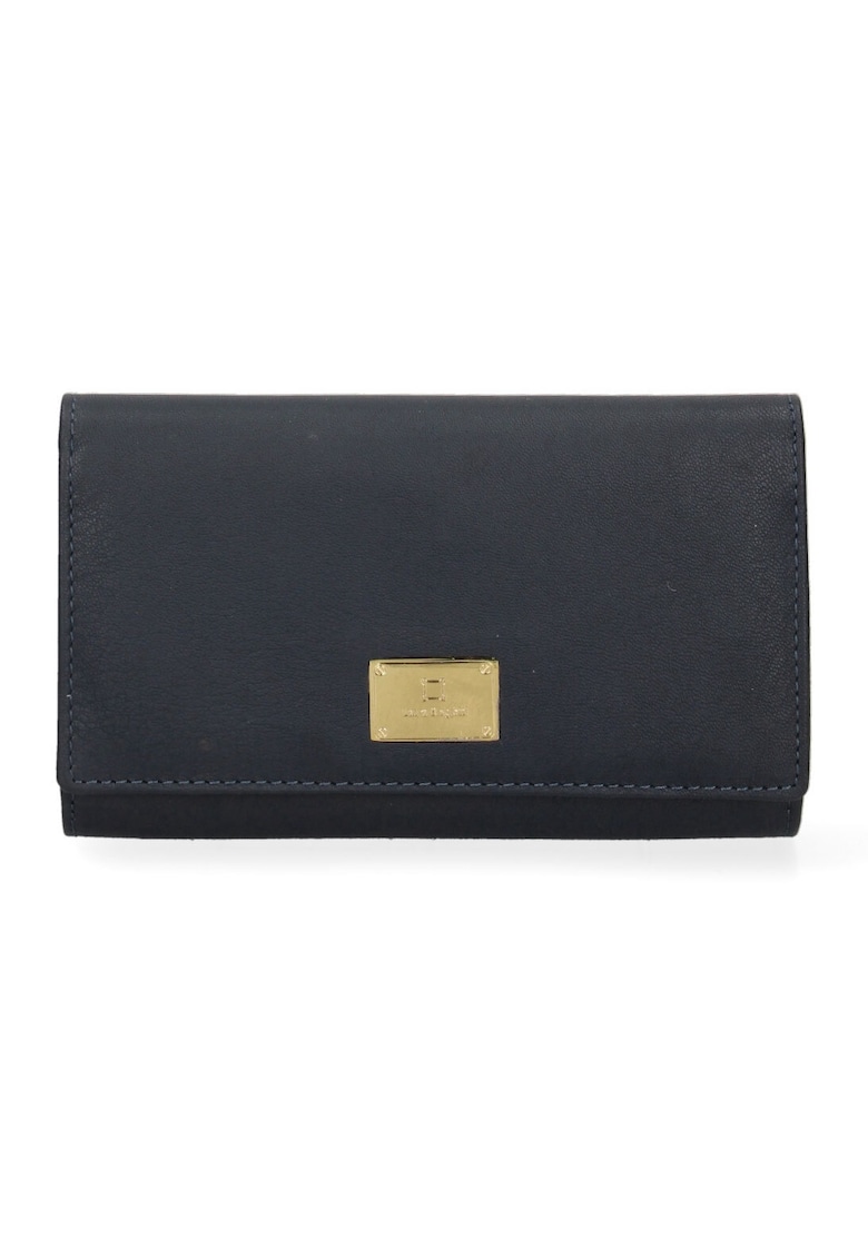 Portofel din piele veritabila cu capsa