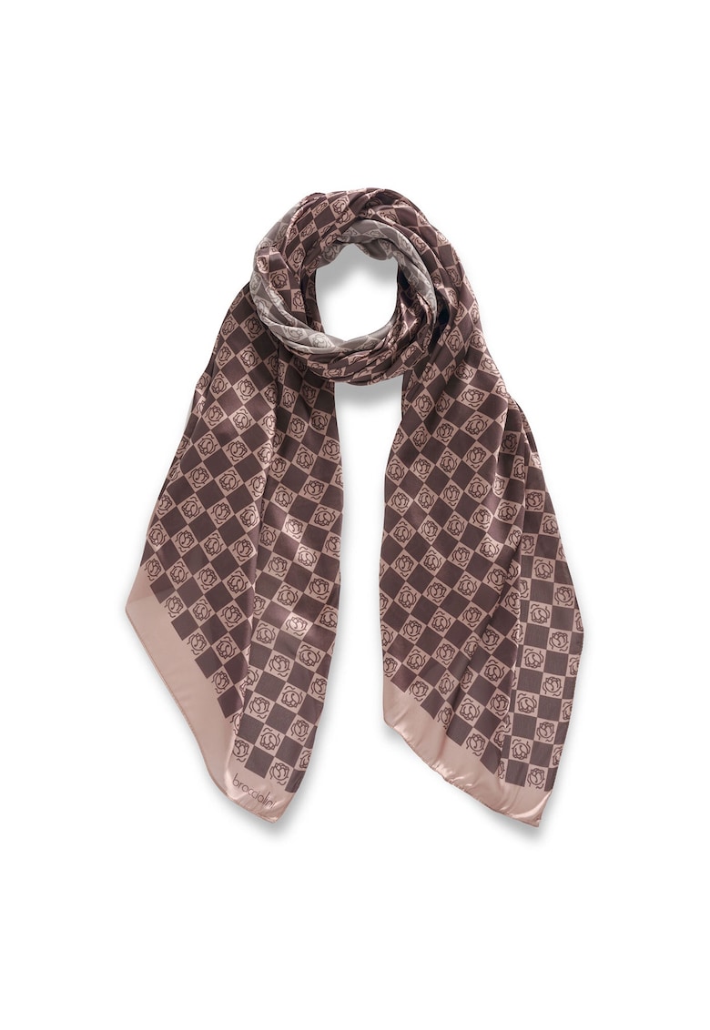 Esarfa cu model in carouri