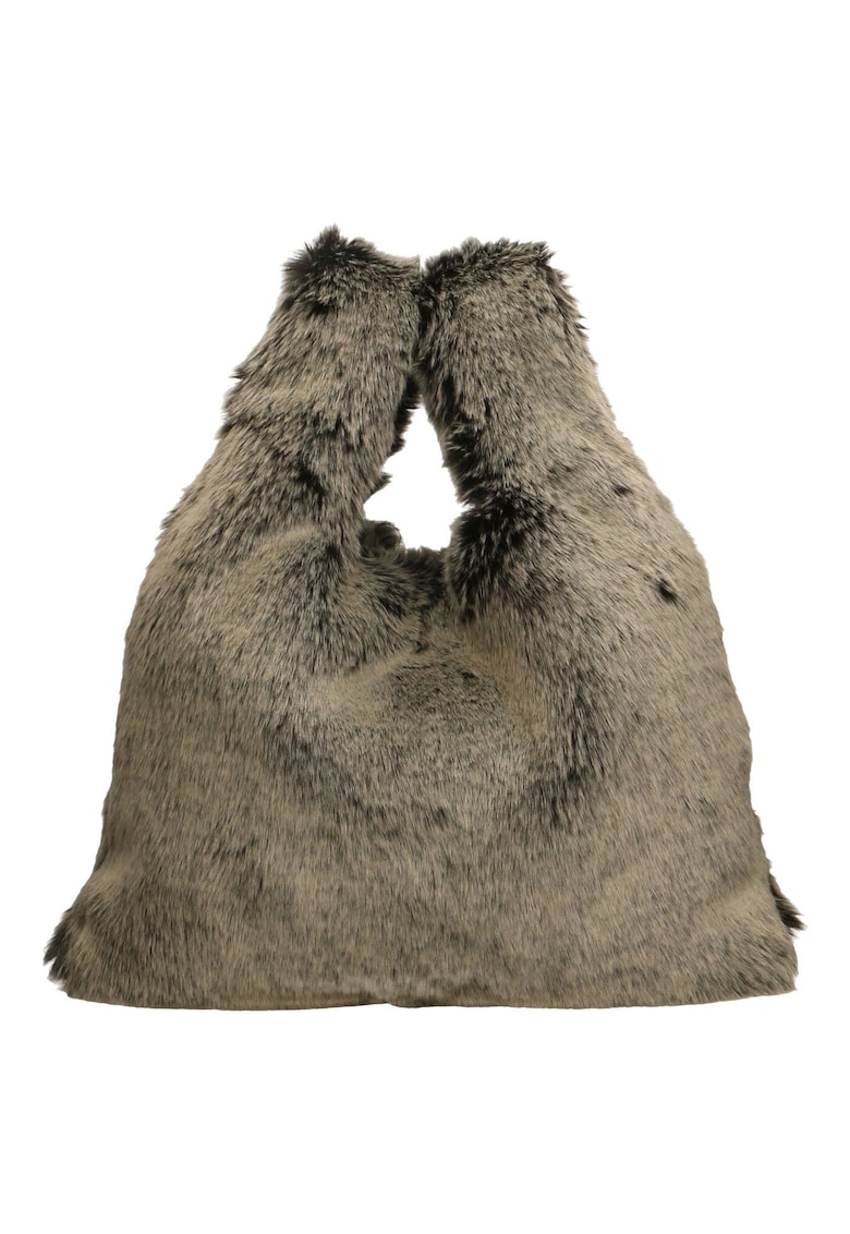 Geanta pufoasa cu maner