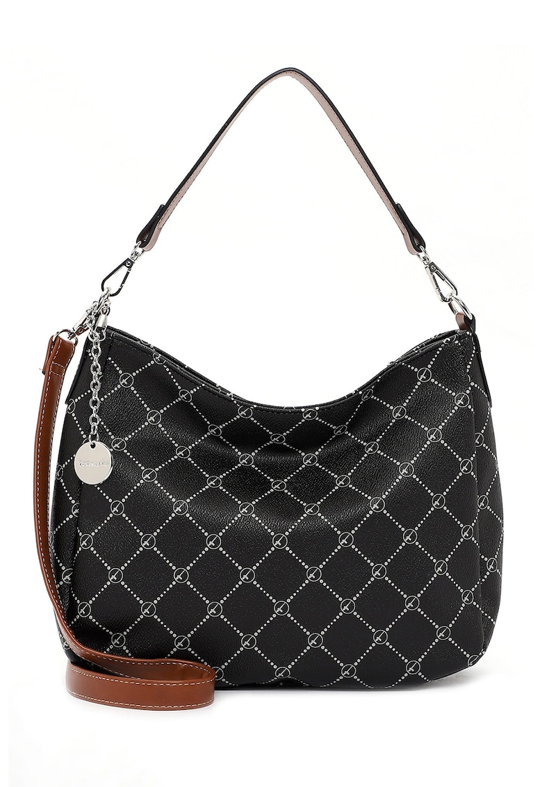 Geanta de piele ecologica cu model si bareta de umar Anastasia