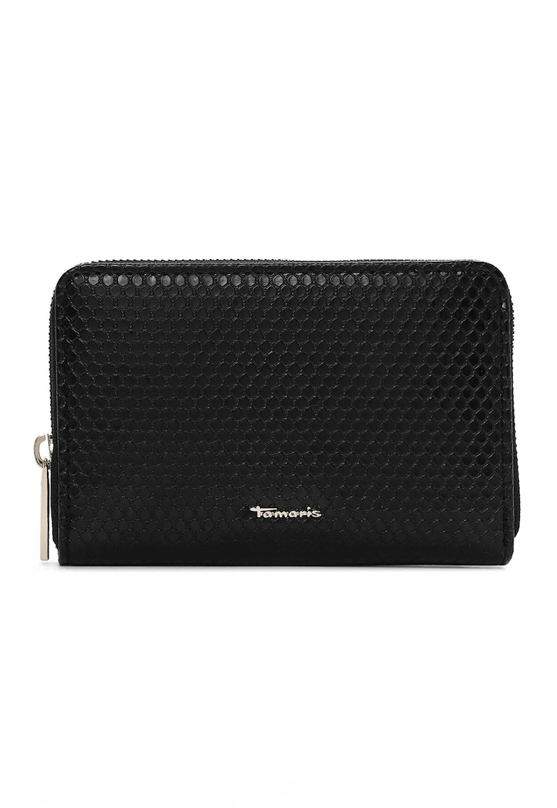 Portofel de piele ecologica cu aspect texturat Fiorella