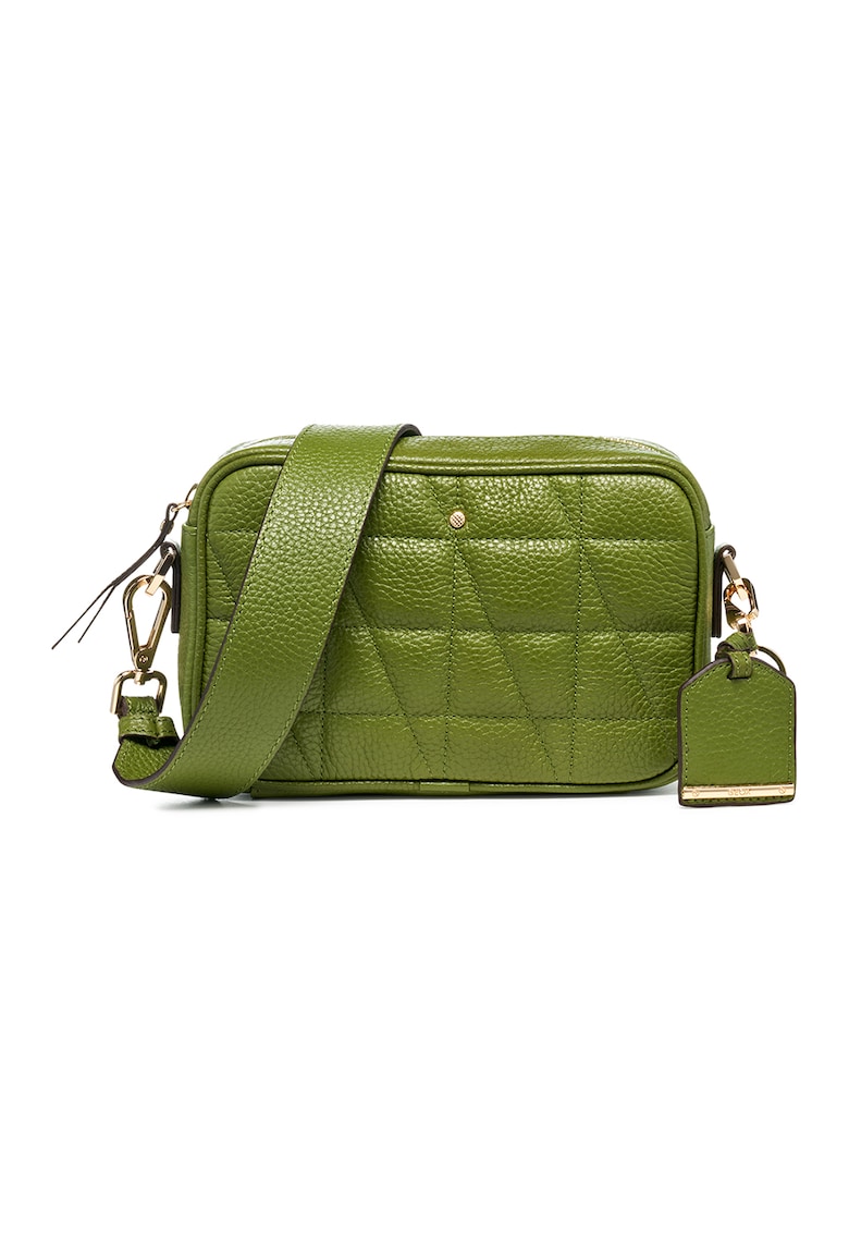 Geanta crossbody matlasata din piele Narcisia Geanta crossbody matlasata din piele Narcisia