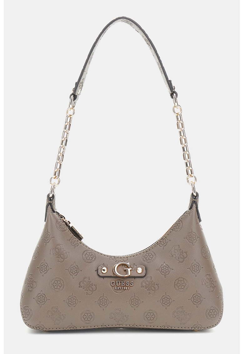 Geanta din piele ecologica cu bareta de umar din lant Gerty