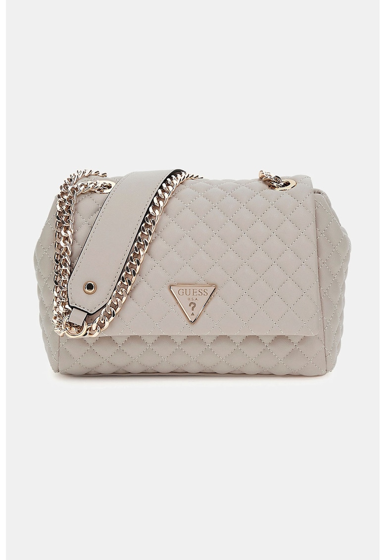 Geanta crossbody din piele ecologica Rianee - Maro nisip