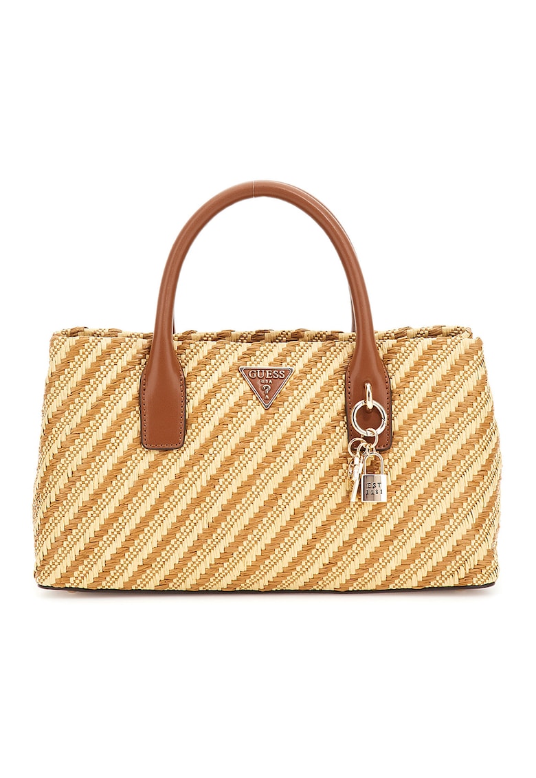 Geanta de mana cu aspect tesut Emelda