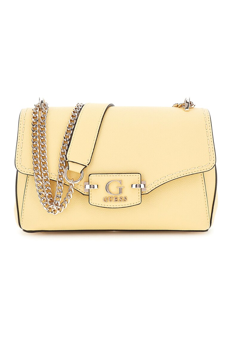 Geanta crossbody din piele ecologica cu clapa Nastra