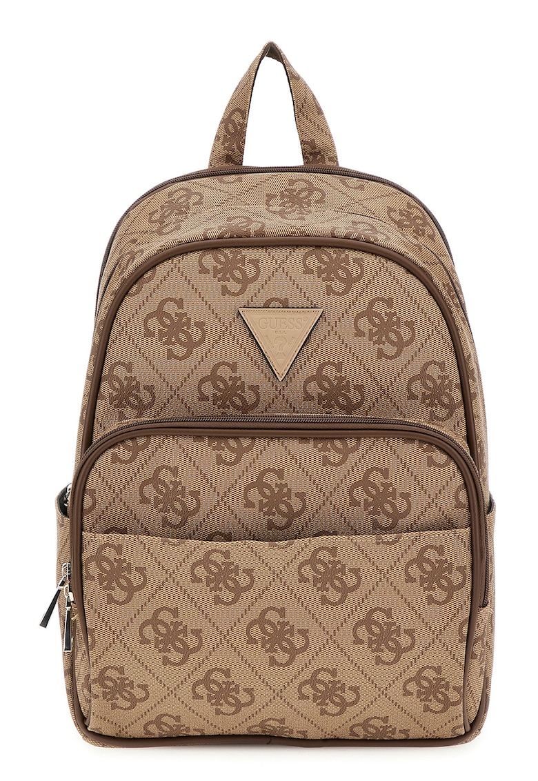 Rucsac din piele ecologica cu model monograma Berta