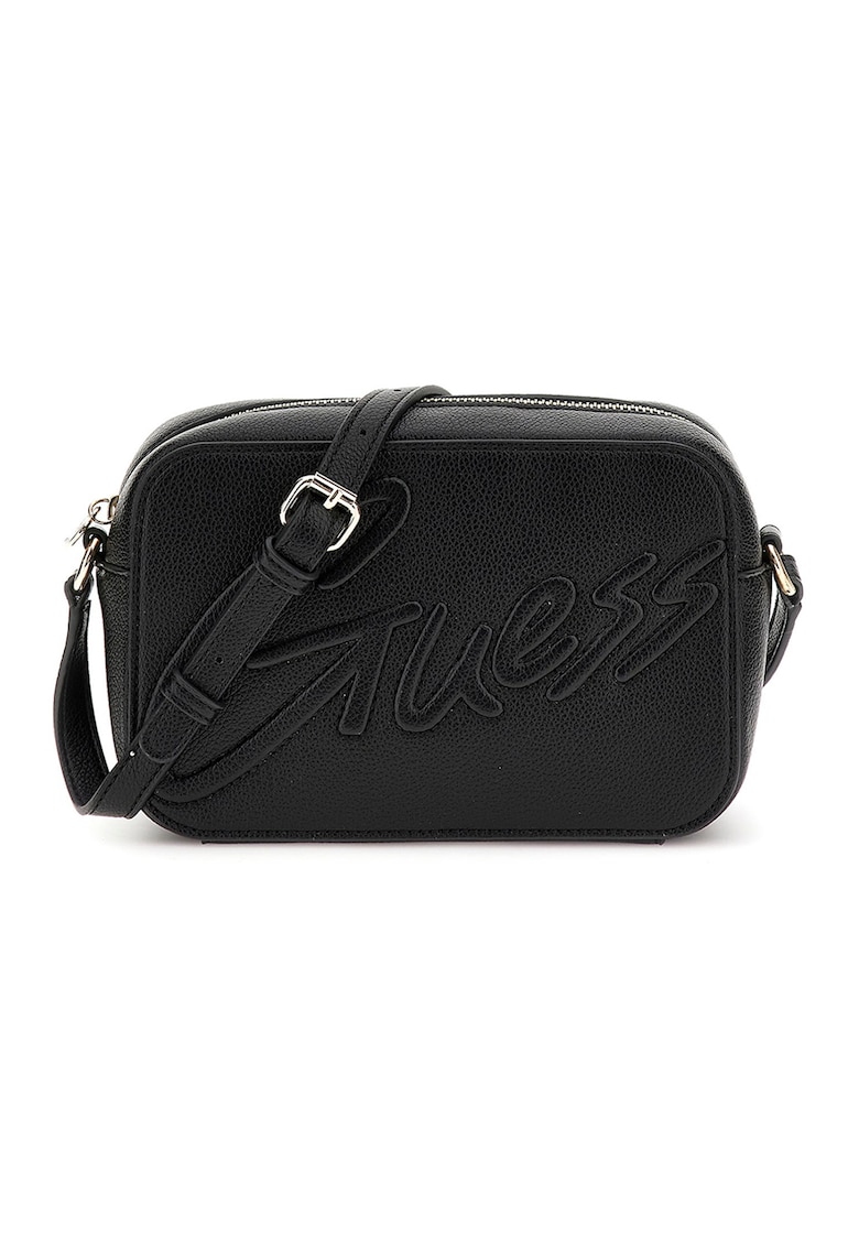 Geanta crossbody cu logo in relief