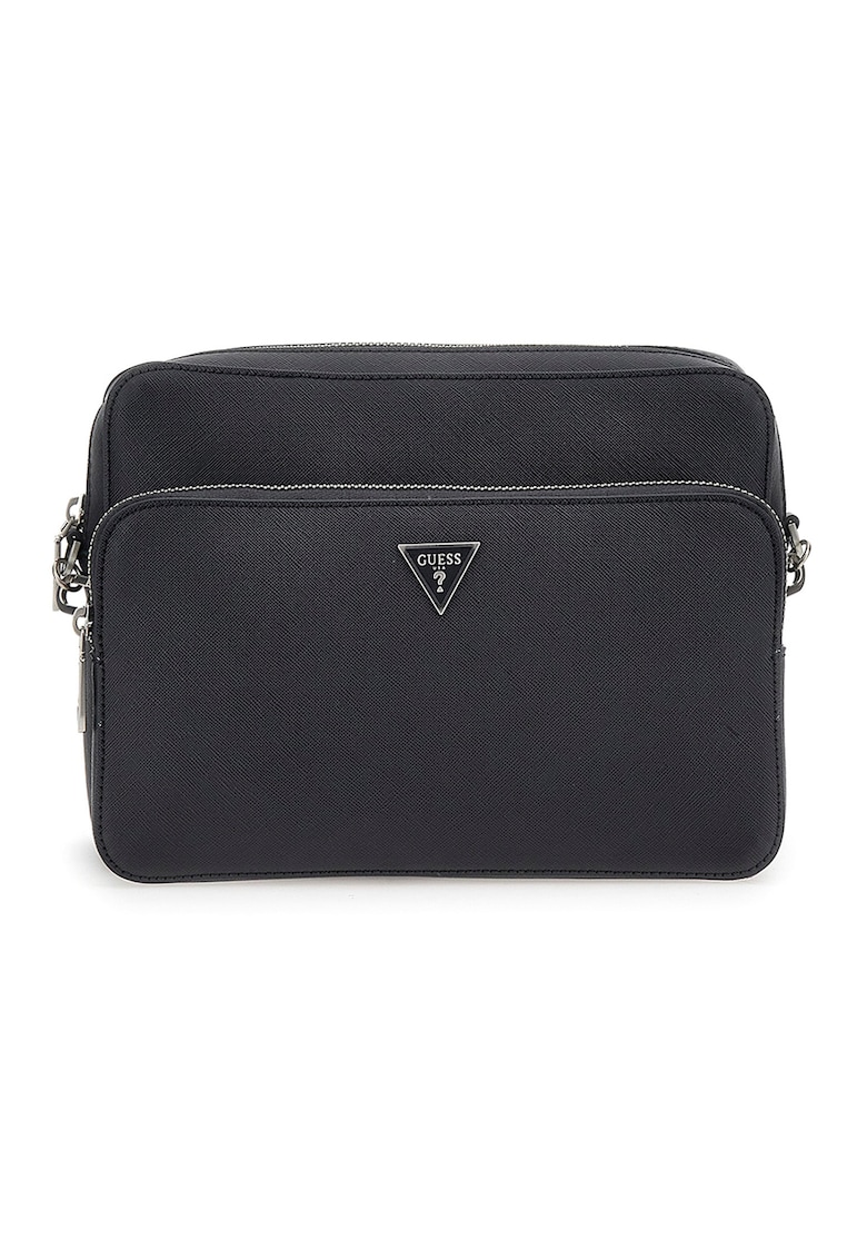 Geanta crossbody cu bareta dubla de piele ecologica Milano