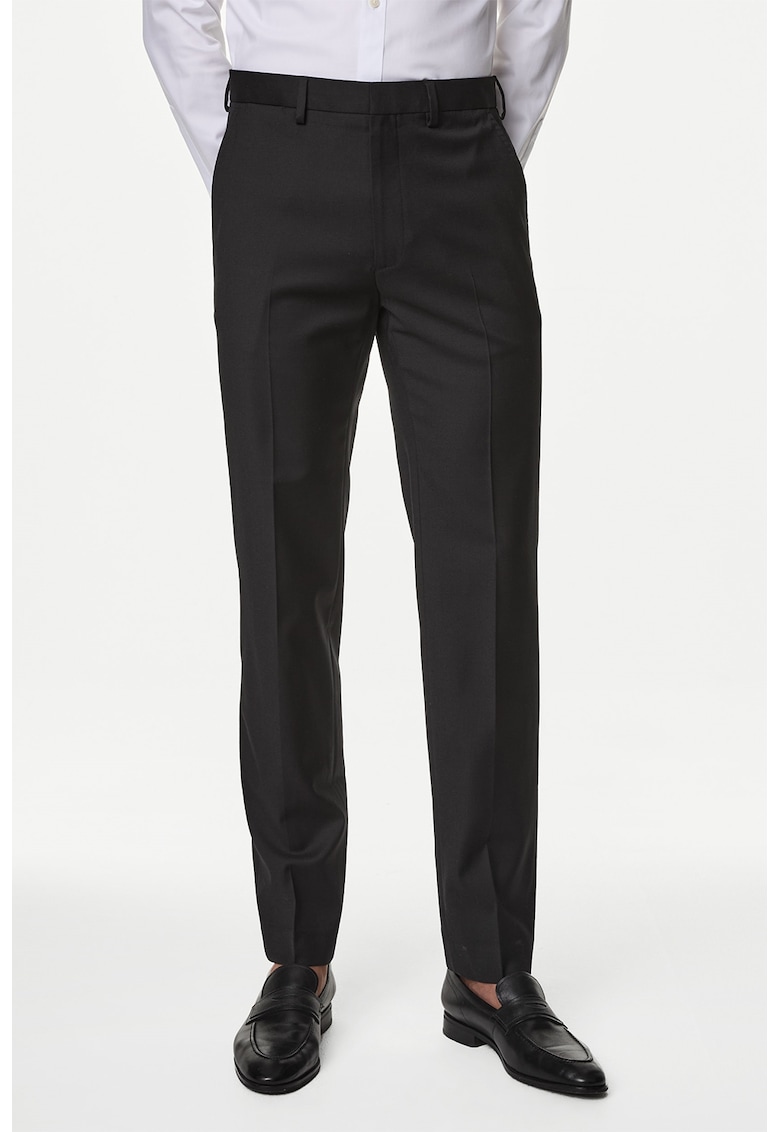 Pantaloni drepti cu pensa