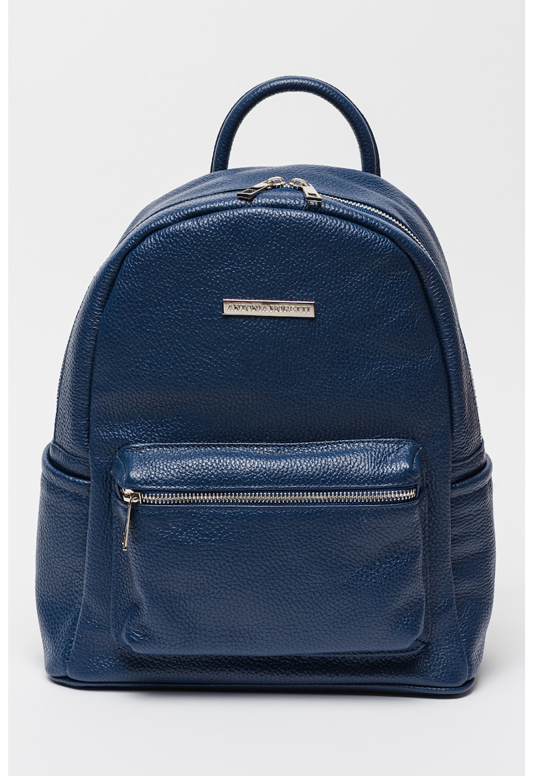 Rucsac de piele cu buzunare multiple Rucsac de piele cu buzunare multiple