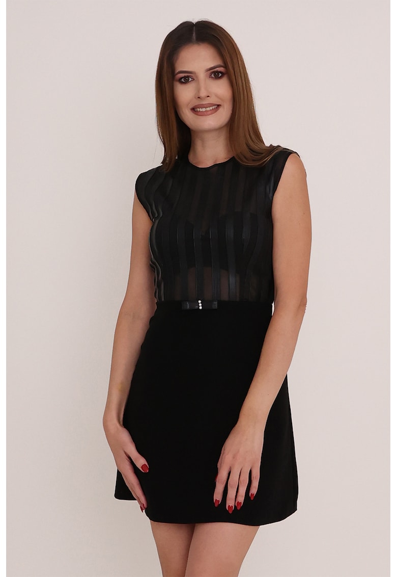 Rochie scurta fara maneci Phoebe