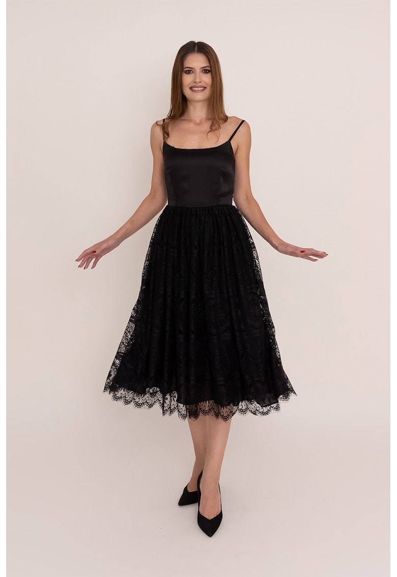 Rochie midi fara maneci Zoe