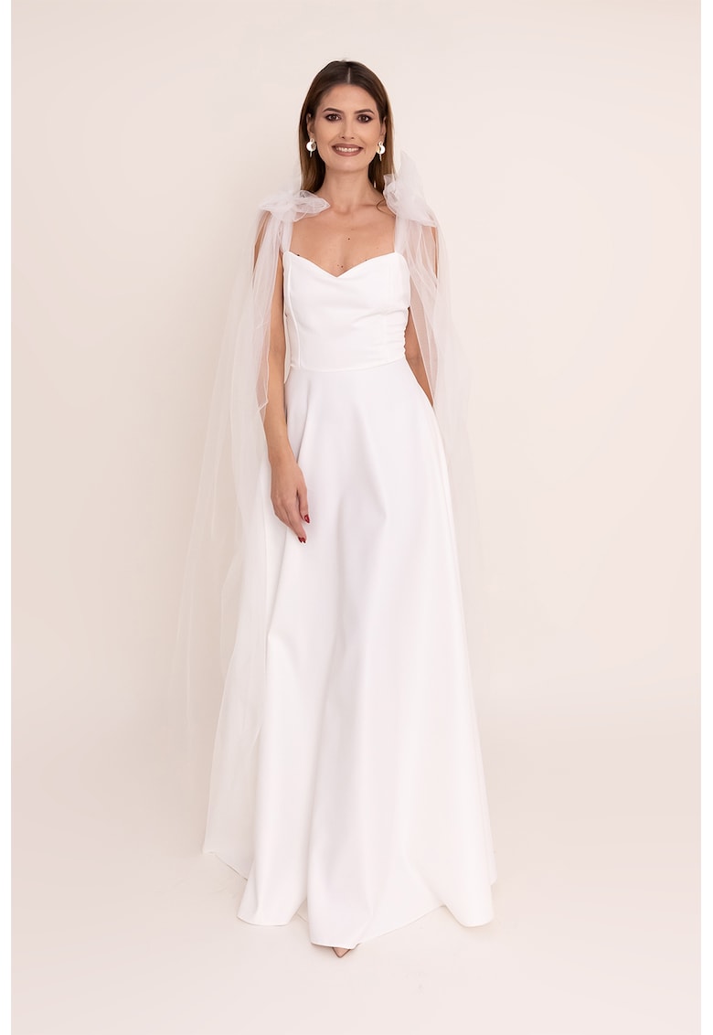 Rochie lunga cu croiala evazata Zaza