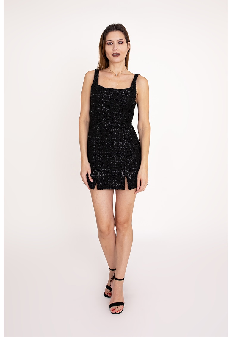 Rochie scurta cu croiala cambrata Nerissa