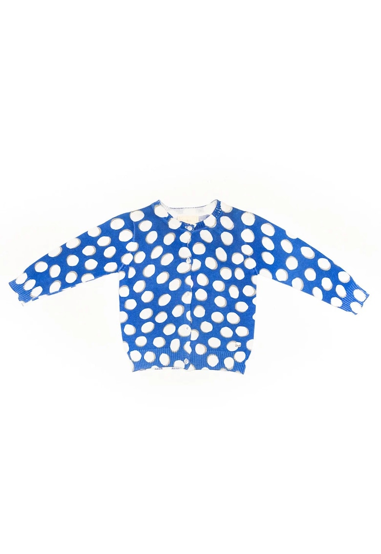 Pulover cu bulinute - 10447 - Albastru - Albastru