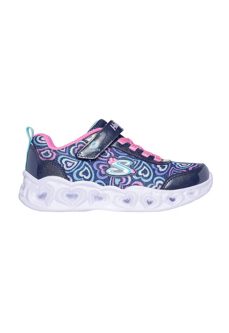Pantofi sport Heart Lights Boogie Love cu LED-uri - Bleumarin