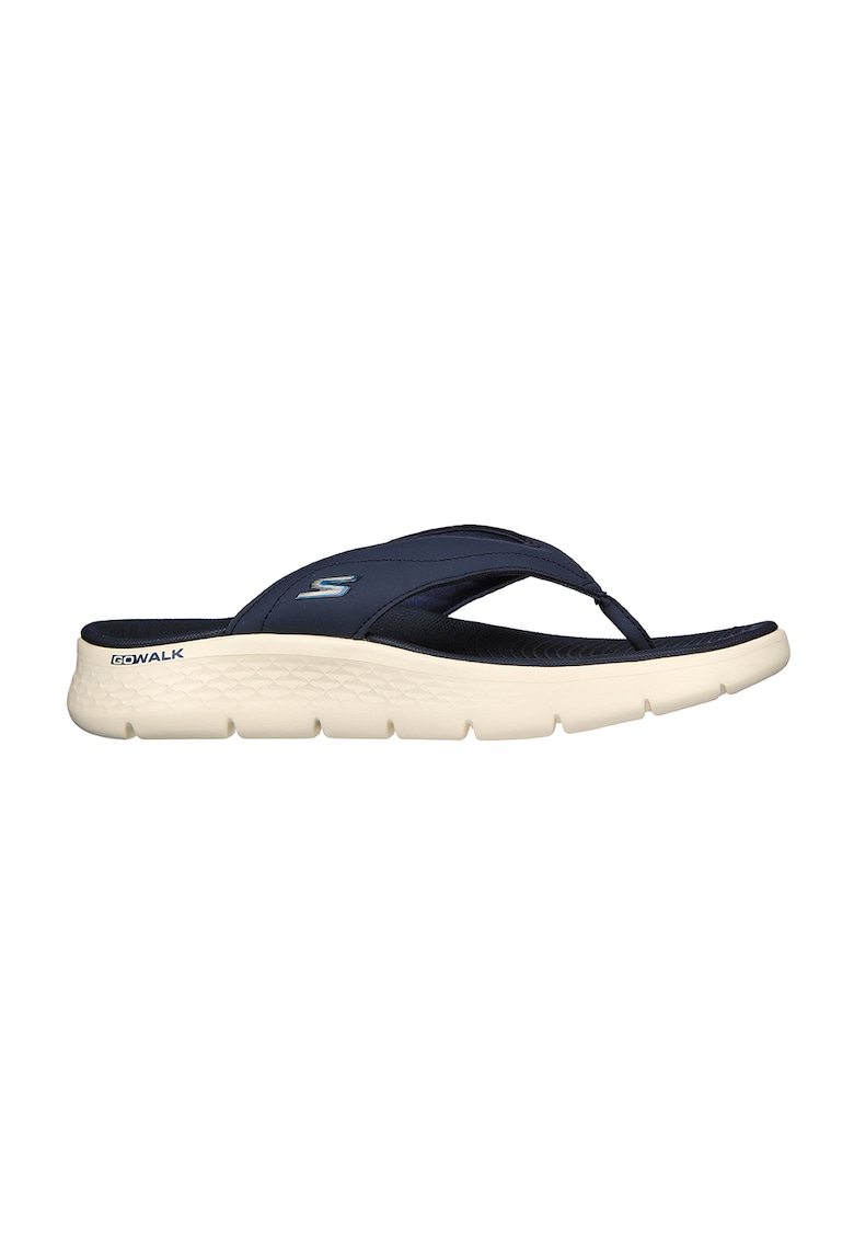 Papuci flip-flop cu detalii cu logo Go Walk Flex Vallejo