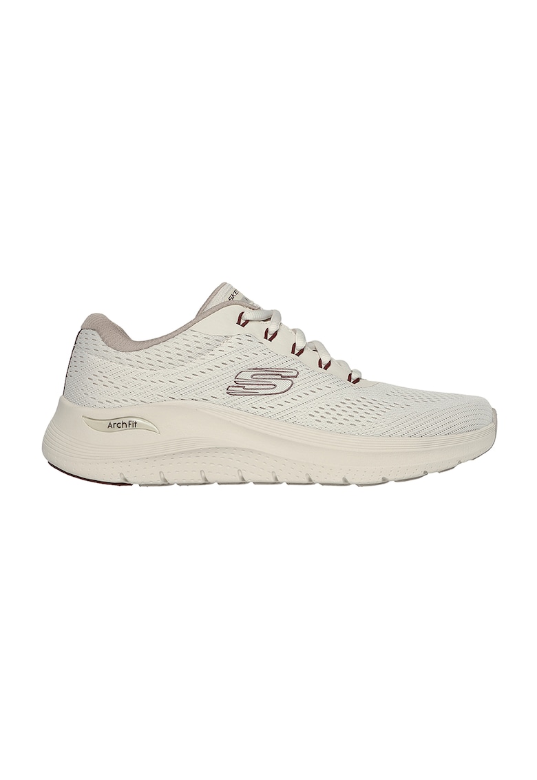 Pantosi sport din plasa Srch Fit 2.00 - Alb fildes
