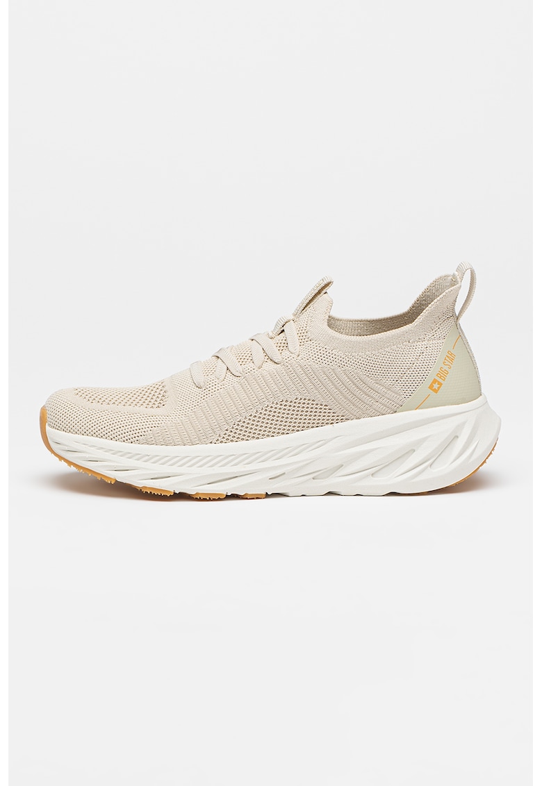 Pantofi sport din material textil cu talpa wedge