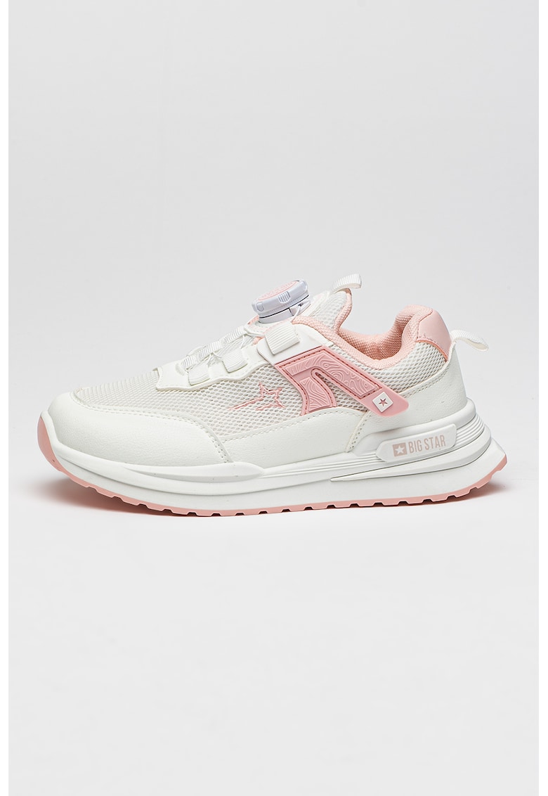 Pantofi sport cu insertii din plasa