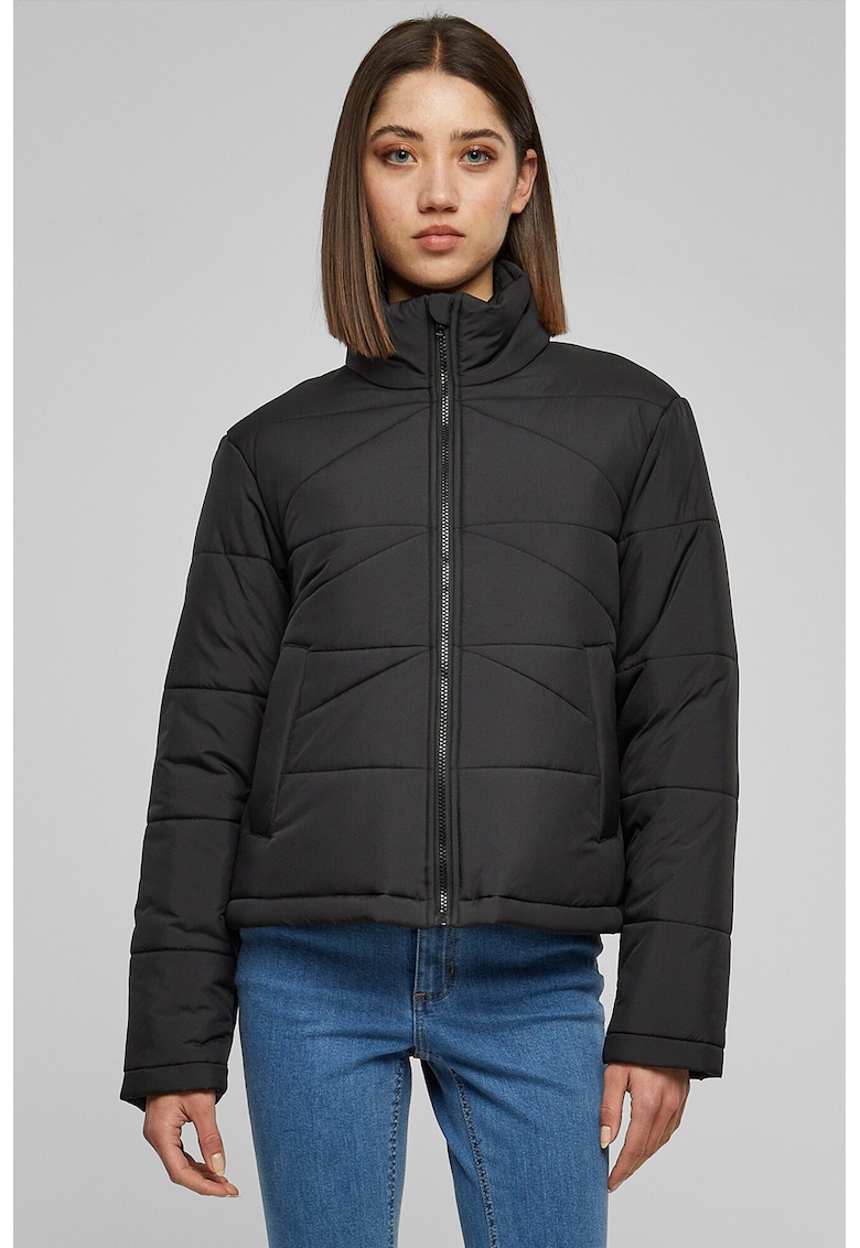 Jacheta regular-fit cu fermoar