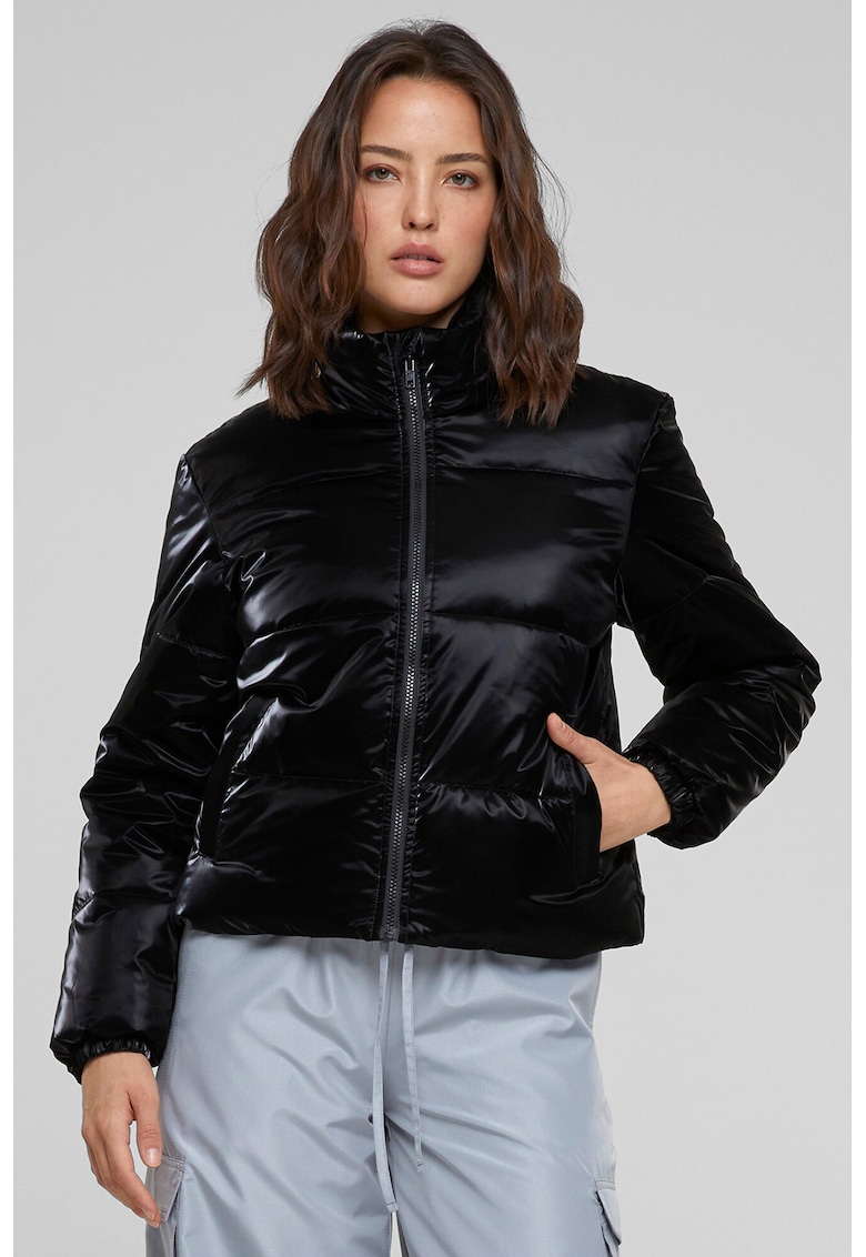 Geaca regular-fit cu fermoar