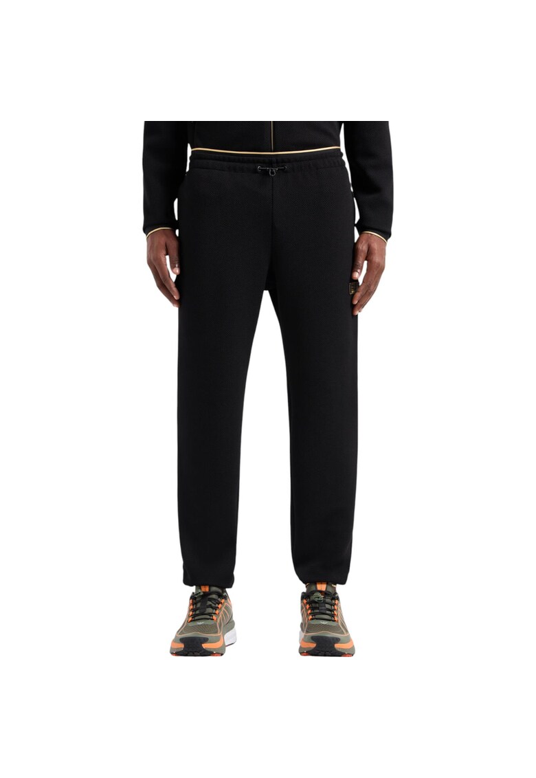 Pantaloni EA7 Gold Label Pique 38754 - Negru