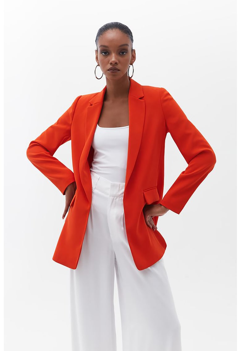 Sacou cu buzunare cu clapa - fara inchidere