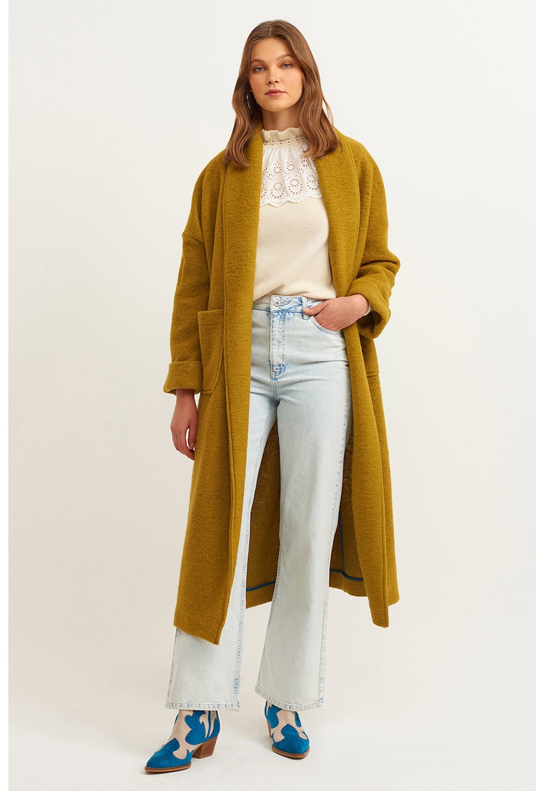 Palton din amestec de lana