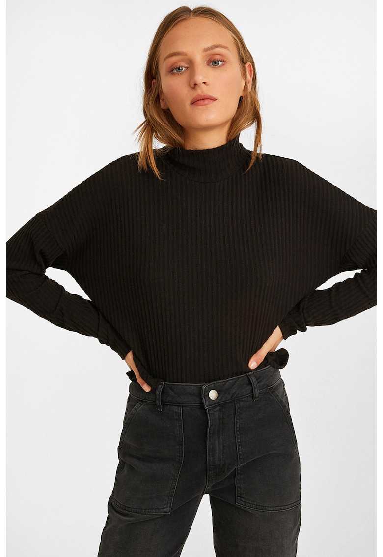 Pulover cu aspect striat