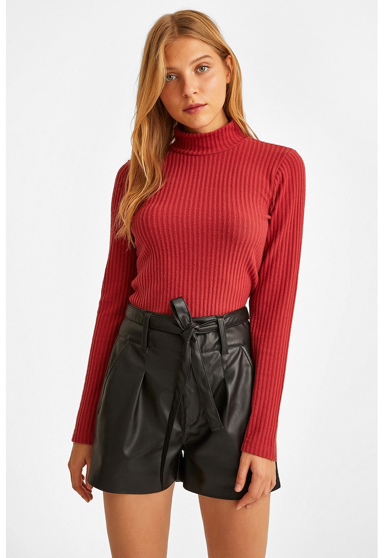 Pulover cu aspect striat