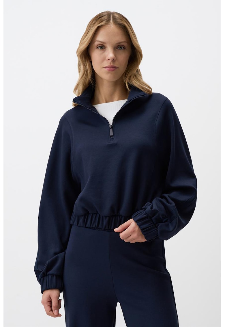 Bluza lejera de trening cu terminatie elastica