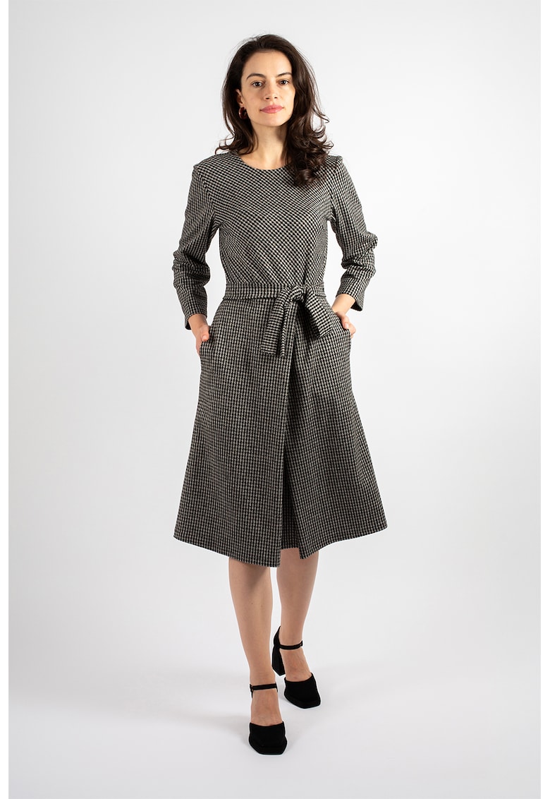 Rochie cu model Houndstooth Hannah