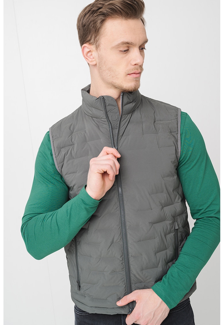 Vesta regular-fit cu aspect matlasat