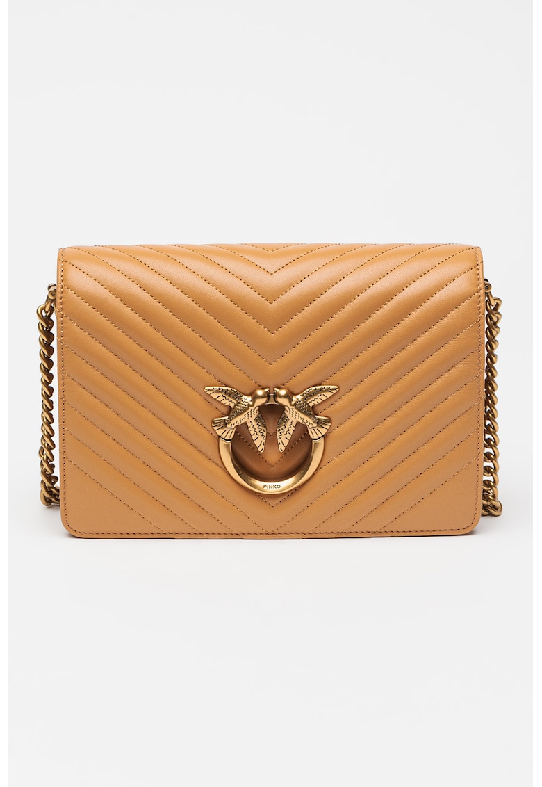 Geanta crossbody din piele Love Click