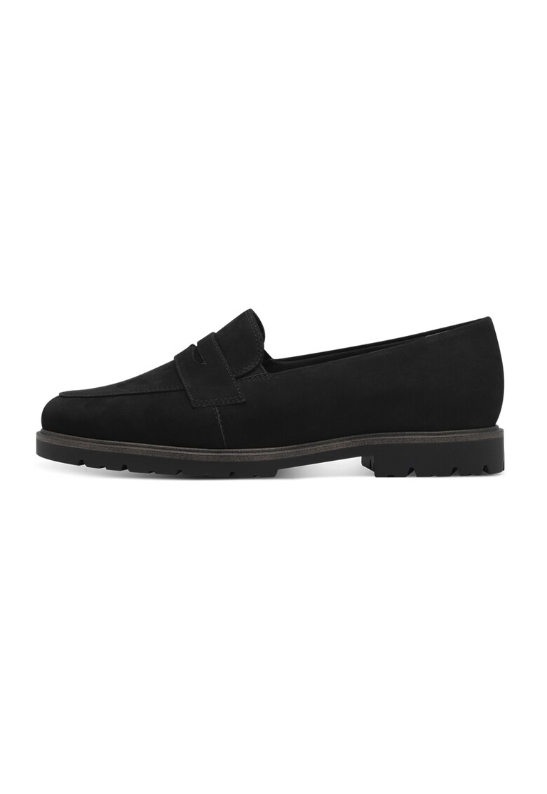 Pantofi loafer de piele - Negru