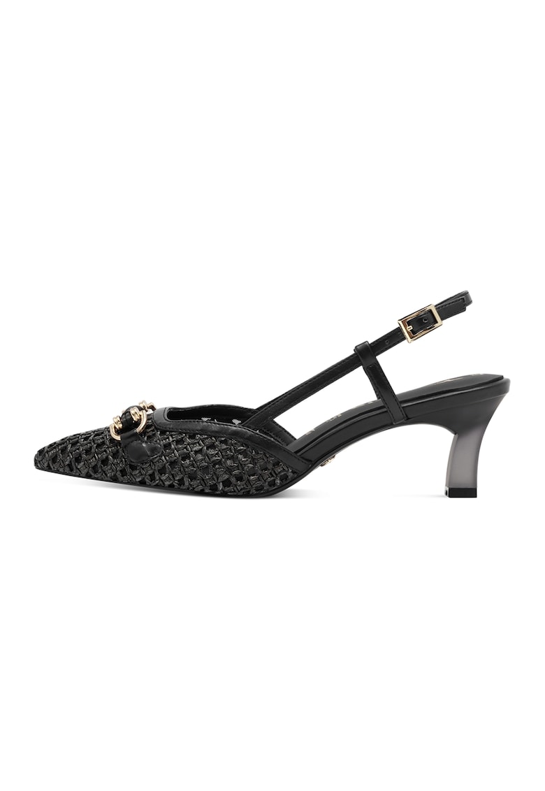 Pantofi de piele si piele ecologica