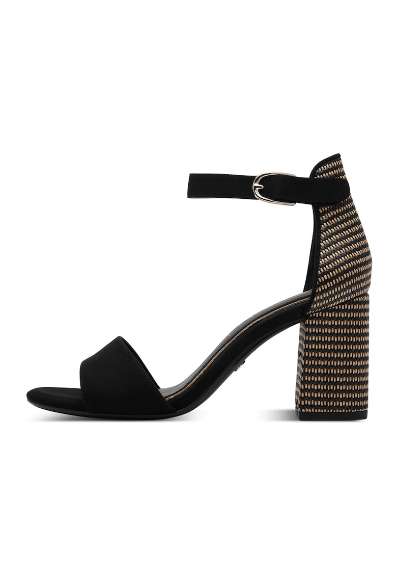 Sandale cu toc masiv
