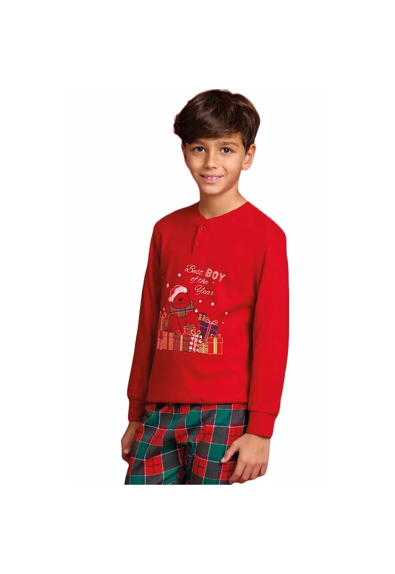 Pijama copii cu tematica de Craciun - GP4118