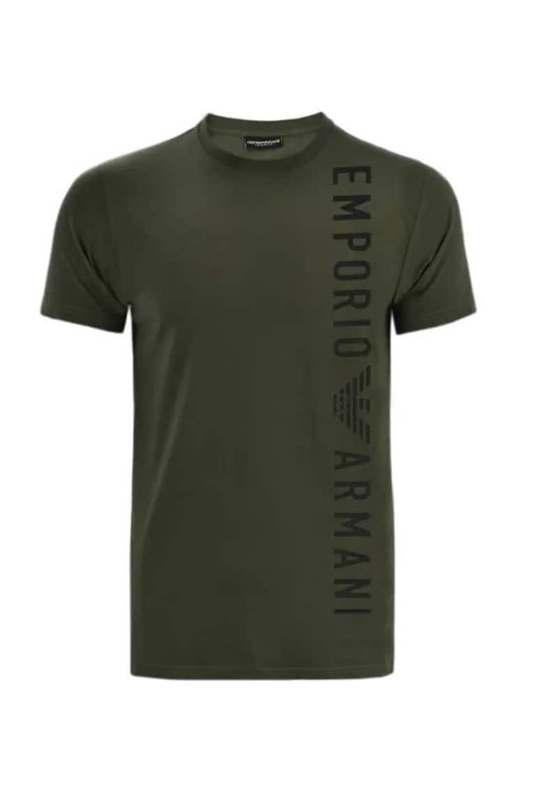Emporio Armani Tricou din bumbac cu logo -