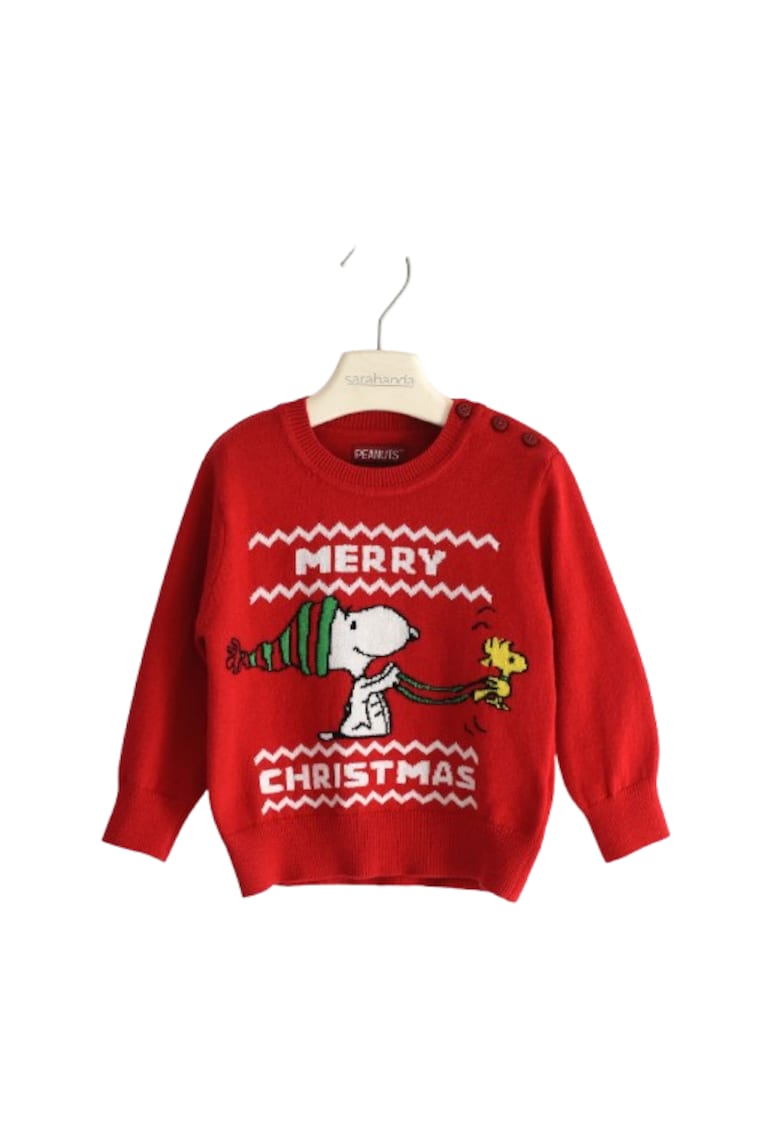 Pulover cu imprimeu Merry Christmas pentru copii - 0.5174